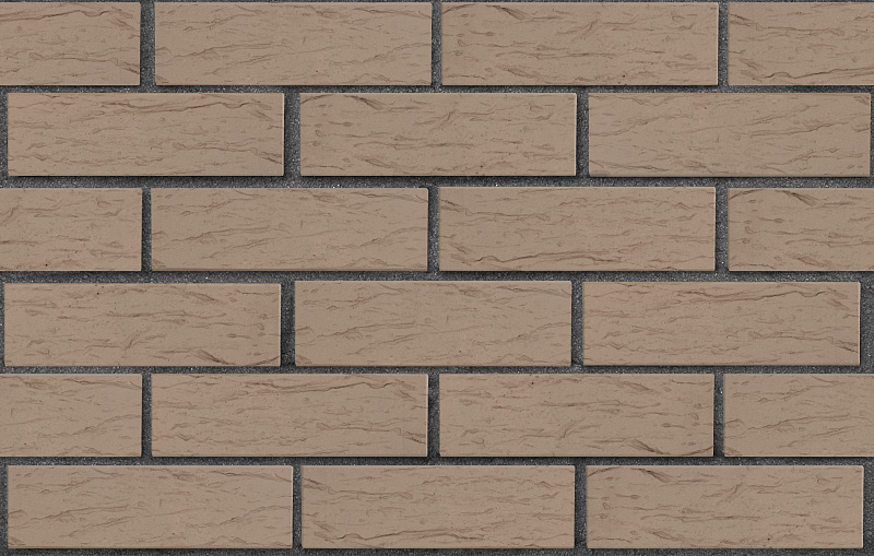 Кирпич лицевой пустотелый серый рустик